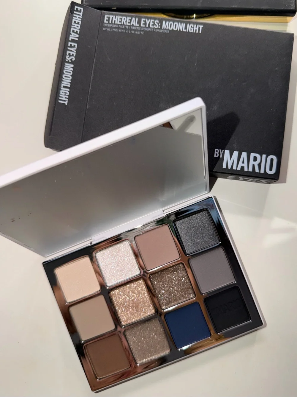 Ethereal Eyes: Moonlight Neutral & Shimmer Eyeshadow Palette - Multi (12 Shade)